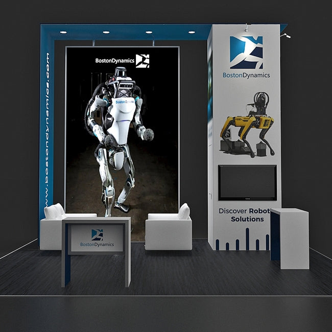 20 X 20 Custom Trade Show Booth - Boston Dynamic