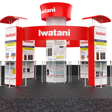 20x20 Trade Show Booth with Custom Tower