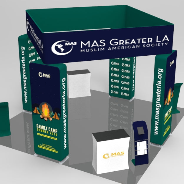 20 X20 Mas Modular Tension Fabric Display
