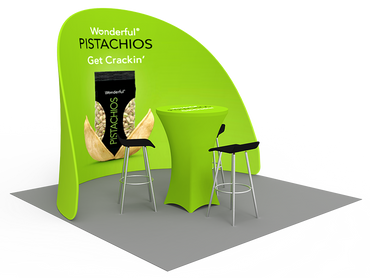 CHIP-SHAPED WALL DOUBLE SIDED TENSION FABRIC STRUCTURE