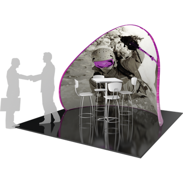 FORMULATE CHIP-SHAPED WALL TENSION FABRIC STRUCTURE