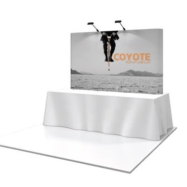 COYOTE 8' STRAIGHT TABLE TOP POPUP DISPLAY
