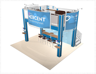 20 x 20 Mercent Double Deck Truss Display System
