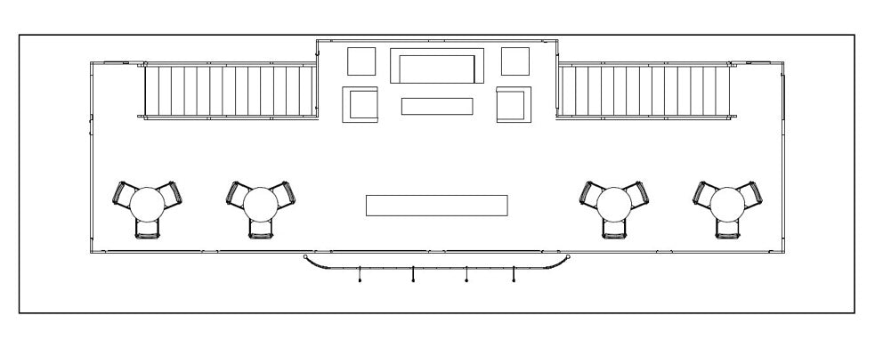 20 x 60 Gilna Rail Double Deck Truss Display System