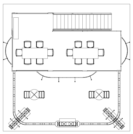 30 x 30 Growtivity Double Deck Truss Display System