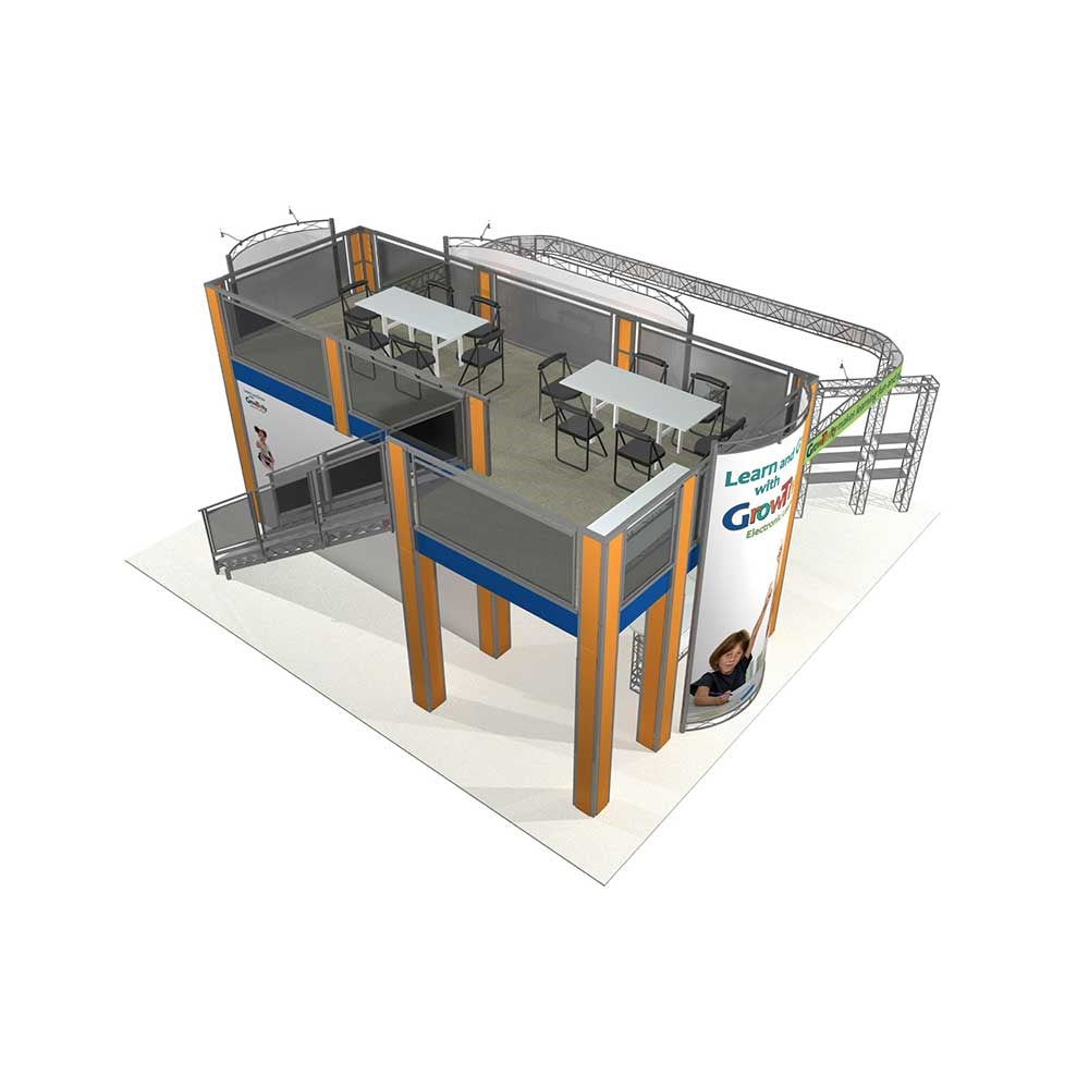 30 x 30 Growtivity Double Deck Truss Display System