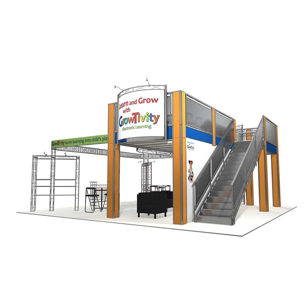 30 x 30 Growtivity Double Deck Truss Display System
