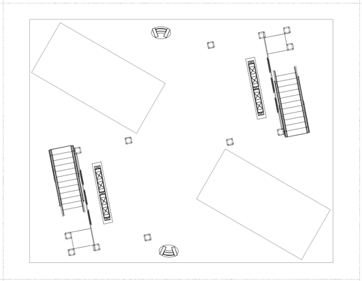 50 x 40 Lift Hauling Double Deck Truss Display System