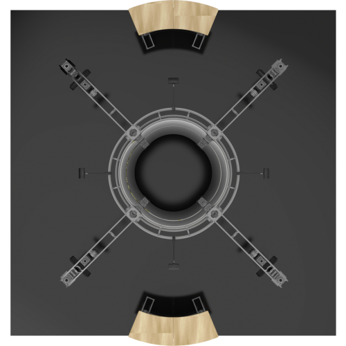 Vesta 20X20 Orbital Express Truss Exhibit