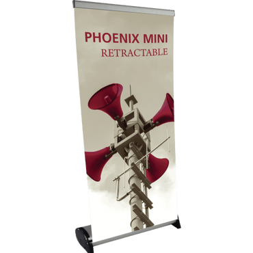 15.50" PHOENIX MINI RETRACTABLE BANNER STAND
