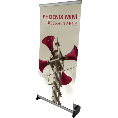 15.50" PHOENIX MINI RETRACTABLE BANNER STAND