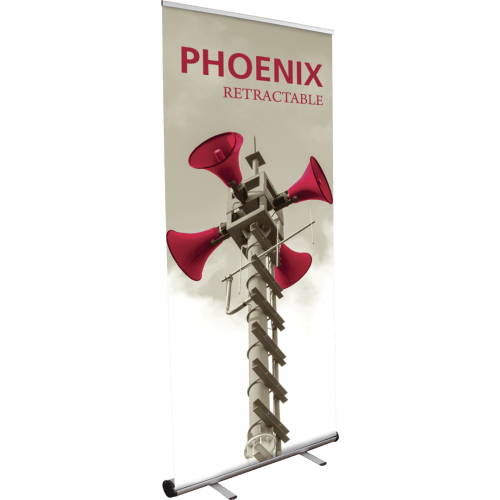 33.50" PHOENIX RETRACTABLE BANNER STAND