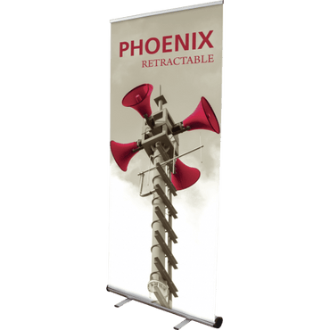 33.50" PHOENIX RETRACTABLE BANNER STAND