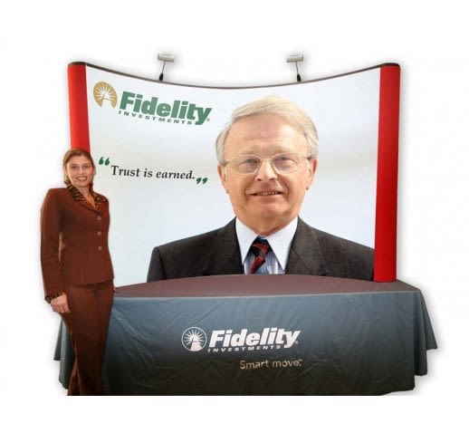 6' GRAPHIC QUAD TABLE TOP POP UP DISPLAY