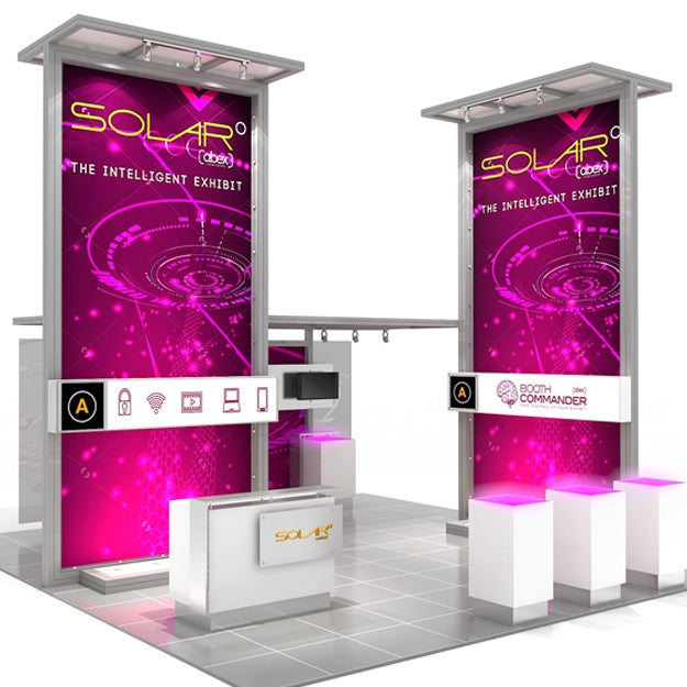 Solar A 20'x20' Modular Exhibit - Base Package