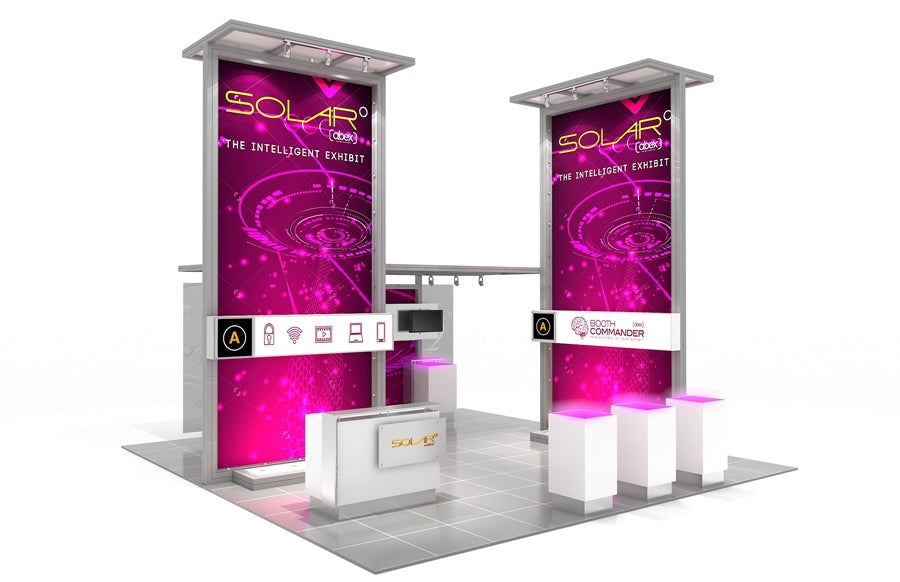 Solar A 20'x20' Modular Exhibit - Base Package