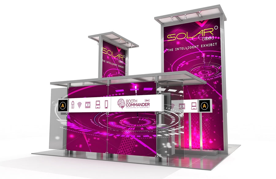 Solar A 20'x20' Modular Exhibit - Base Package