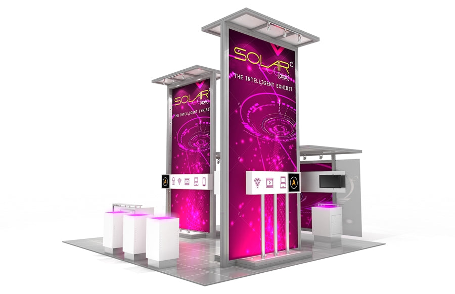Solar A 20'x20' Modular Exhibit - Base Package
