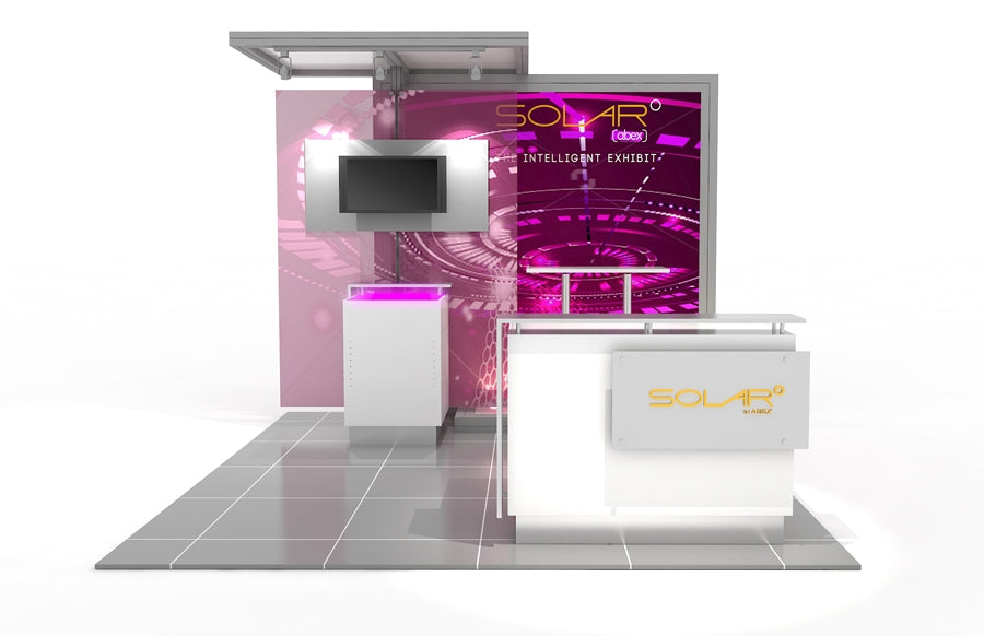 Solar A 20'x20' Modular Exhibit - Base Package