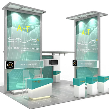 Solar AT 20'x20' Trapezoidal Modular Display - Base Package