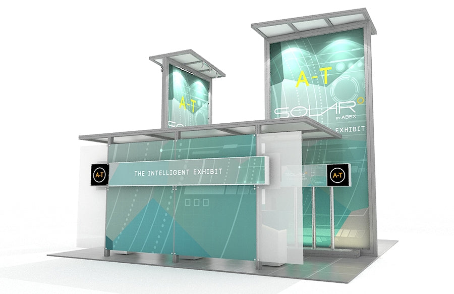 Solar AT 20'x20' Trapezoidal Modular Display - Base Package