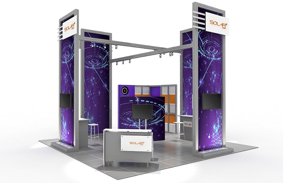 Solar G 20'x20' Modular Exhibit - Base Package