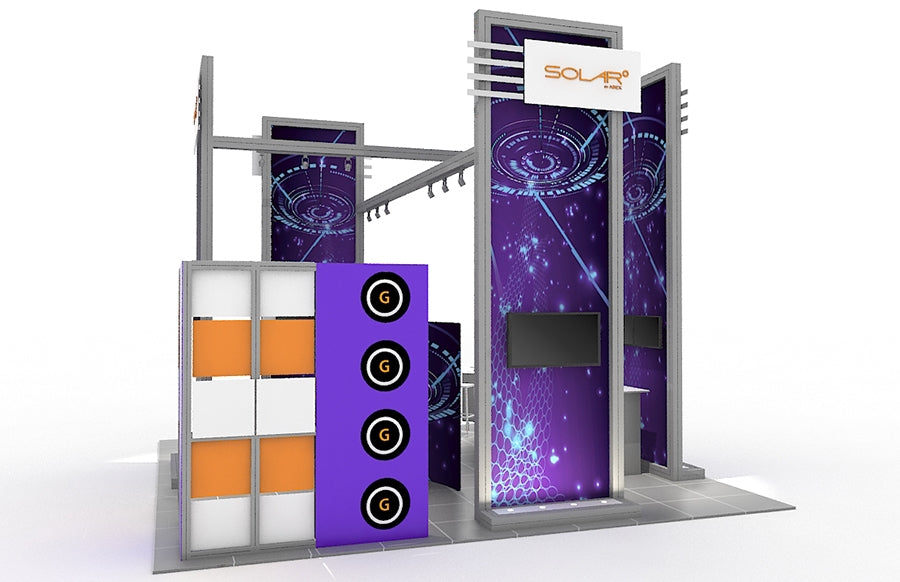 Solar G 20'x20' Modular Exhibit - Base Package