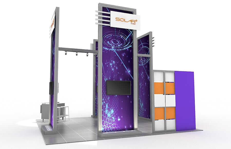 Solar G 20'x20' Modular Exhibit - Base Package