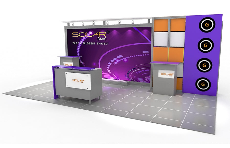 Solar G 20'x20' Modular Exhibit - Base Package
