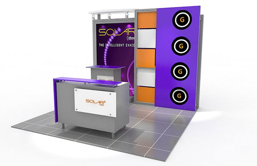 Solar G 20'x20' Modular Exhibit - Base Package