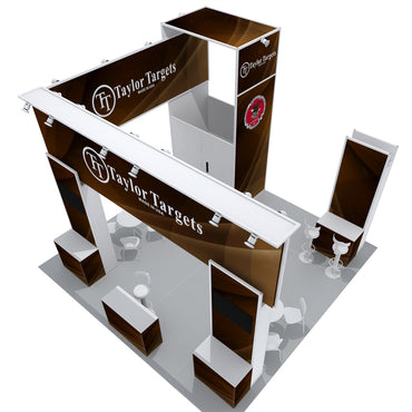 20'x20' Modular Exhibit Booth - Taylor Targets