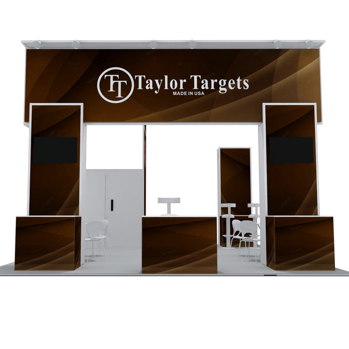 20'x20' Modular Exhibit Booth - Taylor Targets