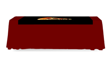 Table Runner 2 Ft. Backless Dye Sub Print