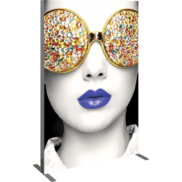 4ft x 6ft VECTOR FRAME LIGHT BOX RECTANGLE 03 FABRIC BANNER DISPLAY