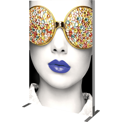 4ft x 6ft VECTOR FRAME LIGHT BOX RECTANGLE 03 FABRIC BANNER DISPLAY