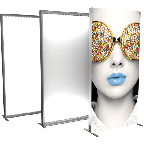 4ft x 8ft VECTOR FRAME LIGHT BOX RECTANGLE 04 FABRIC BANNER DISPLAY