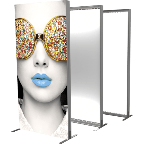 4ft x 8ft VECTOR FRAME LIGHT BOX RECTANGLE 04 FABRIC BANNER DISPLAY