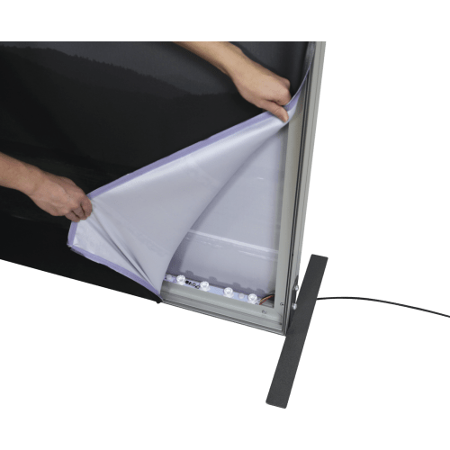 4ft x 8ft VECTOR FRAME LIGHT BOX RECTANGLE 04 FABRIC BANNER DISPLAY