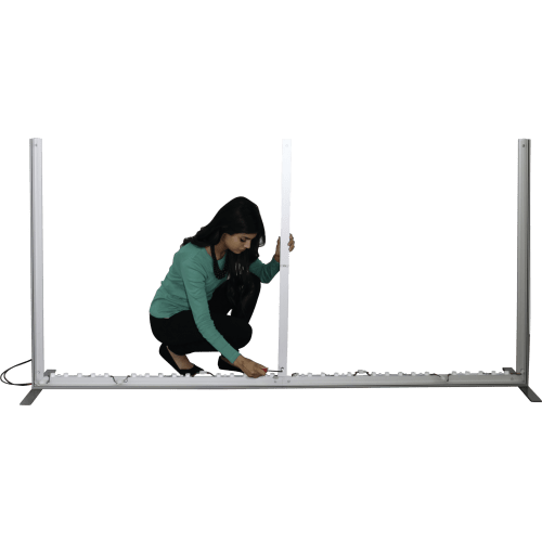 4ft x 8ft VECTOR FRAME LIGHT BOX RECTANGLE 04 FABRIC BANNER DISPLAY