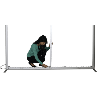 4ft x 8ft VECTOR FRAME LIGHT BOX RECTANGLE 04 FABRIC BANNER DISPLAY