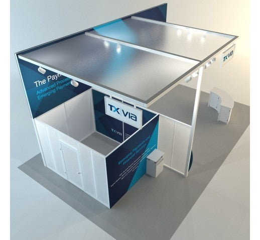 20'X30' HYBRID ISLAND MODULAR DISPLAY, VK-5040