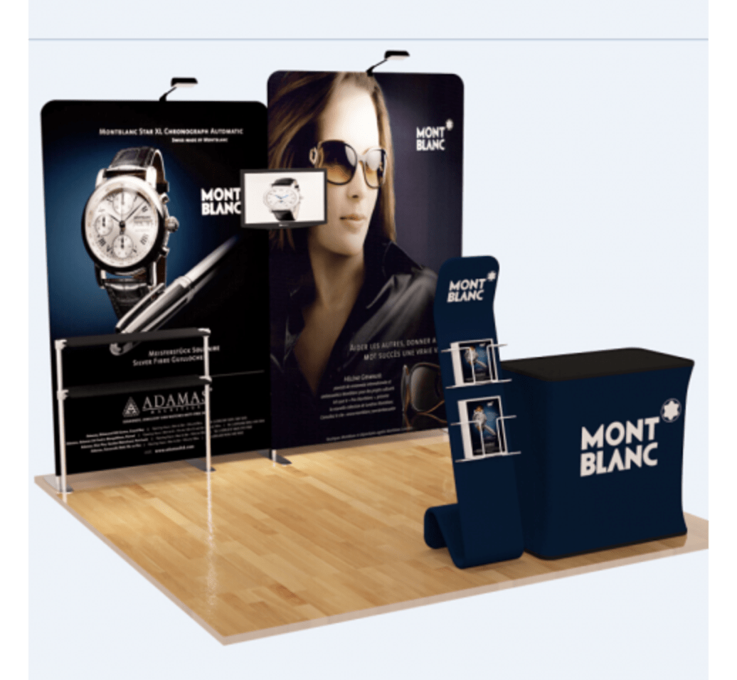 10' FLAT TENSION FABRIC DISPLAY PACKAGE 2