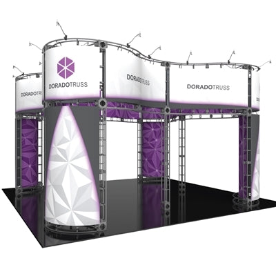 Dorado 20X20 Orbital Express Truss Exhibit Kit