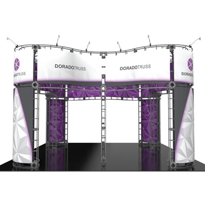 Dorado 20X20 Orbital Express Truss Exhibit Kit