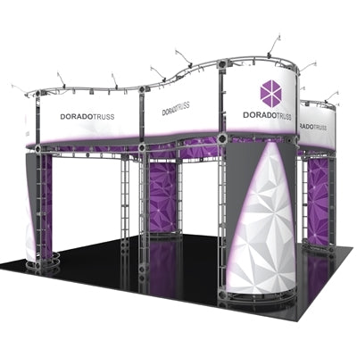 Dorado 20X20 Orbital Express Truss Exhibit Kit