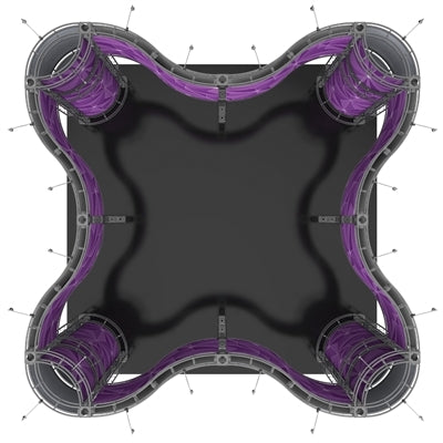 Dorado 20X20 Orbital Express Truss Exhibit Kit