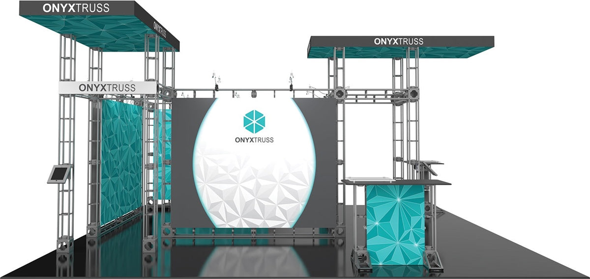 Onyx 20X20 Orbital Express Truss Exhibit Kit