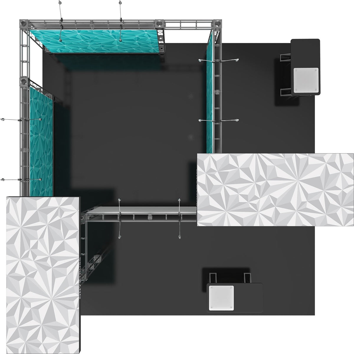 Onyx 20X20 Orbital Express Truss Exhibit Kit