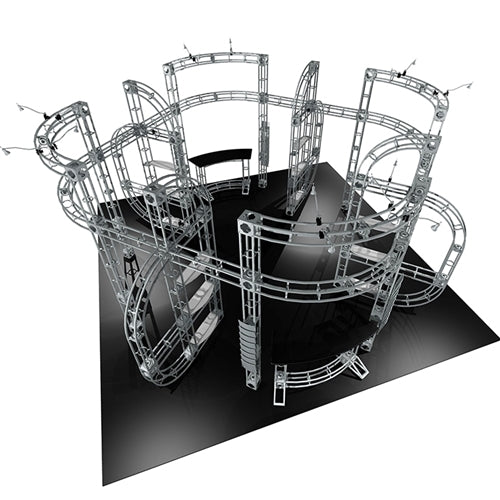 Optimus 20X20 Orbital Express Truss Exhibit Kit