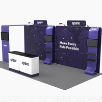20ft Big Fabric Bridge Trade Show Display